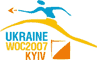 Logo of World Championships 2007 in Kyiv