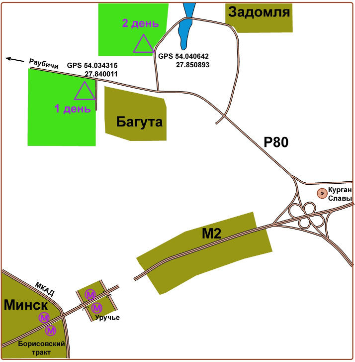 схема проезда